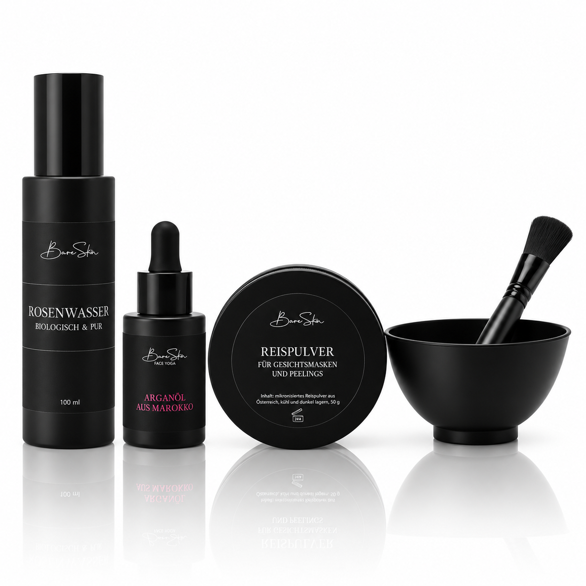 Gesichtsmaskenset PREMIUM – mit Arganöl